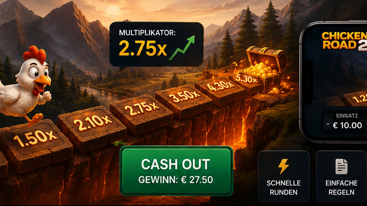 Chicken Road 2 online casino Spieltempo Cash-Out und Risiko Bild